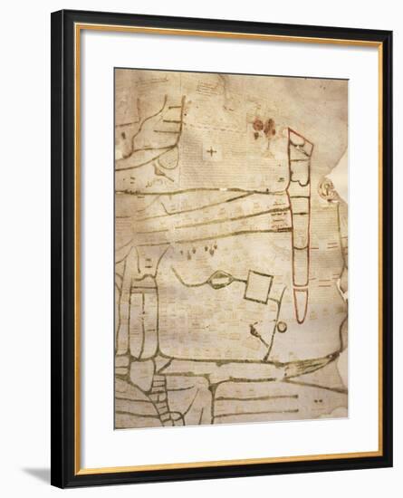 Mappa Mundi-null-Framed Giclee Print