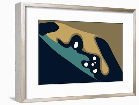 Mapped Terrain-Belen Mena-Framed Giclee Print