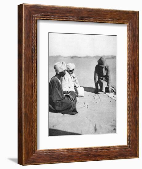 Mapping in the Sand, Halfa to Shellal, Egypt, 1926-Thomas A Glover-Framed Giclee Print