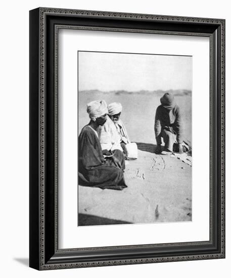 Mapping in the Sand, Halfa to Shellal, Egypt, 1926-Thomas A Glover-Framed Giclee Print