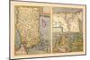 Maps of Turkey, Egypt, and Libya-Abraham Ortelius-Mounted Art Print