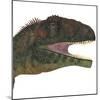 Mapusaurus Dinosaur Head-Stocktrek Images-Mounted Art Print