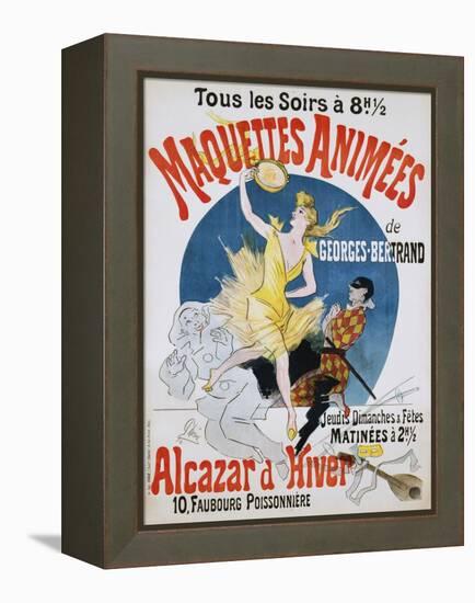 Maquettes Animees De Georges Bertrand Poster-Jules Chéret-Framed Premier Image Canvas