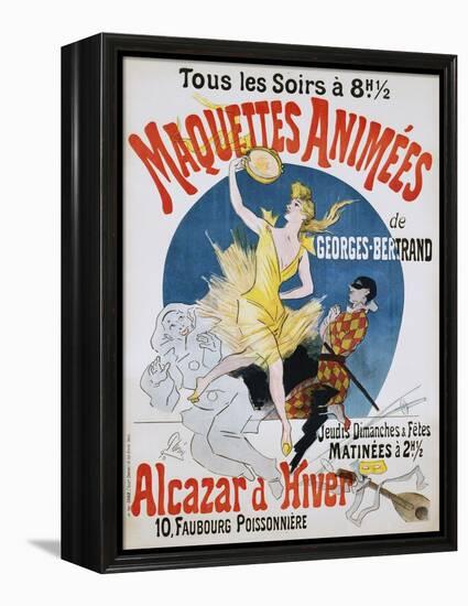 Maquettes Animees De Georges Bertrand Poster-Jules Chéret-Framed Premier Image Canvas