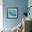 Mar Azul I-Patricia Pinto-Framed Art Print displayed on a wall