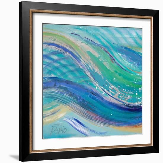 Mar Azul I-Patricia Pinto-Framed Art Print