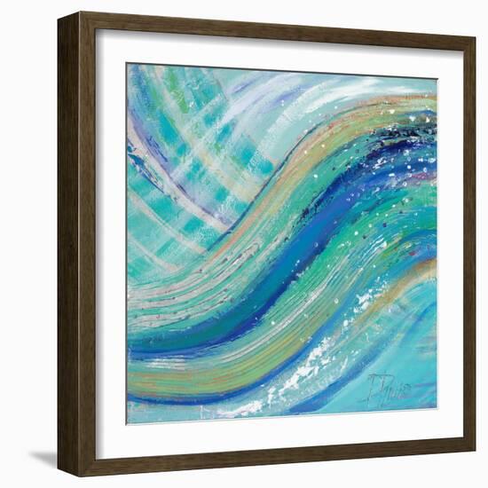 Mar Azul II-Patrcia Pinto-Framed Art Print