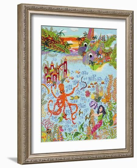 Mar Sol-Debra Denise Purcell-Framed Giclee Print