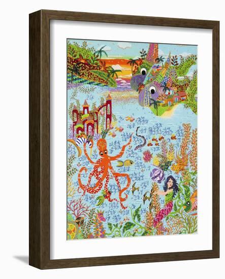 Mar Sol-Debra Denise Purcell-Framed Giclee Print