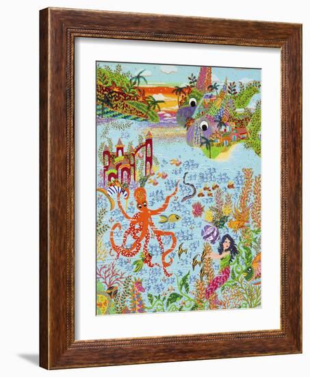 Mar Sol-Debra Denise Purcell-Framed Giclee Print