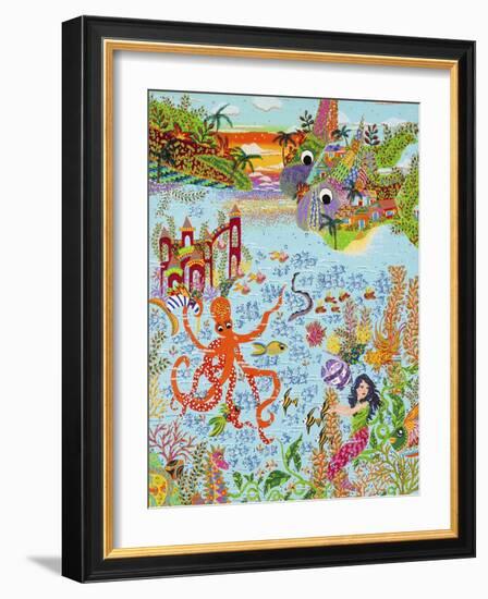 Mar Sol-Debra Denise Purcell-Framed Giclee Print