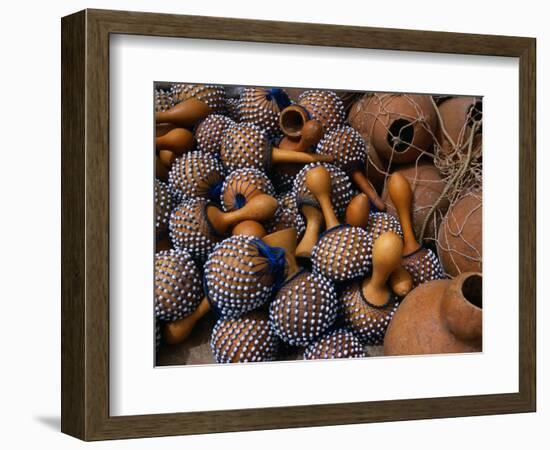 Maraccas at Arts Centre Market, Accra, Greater Accra, Ghana-Jane Sweeney-Framed Photographic Print