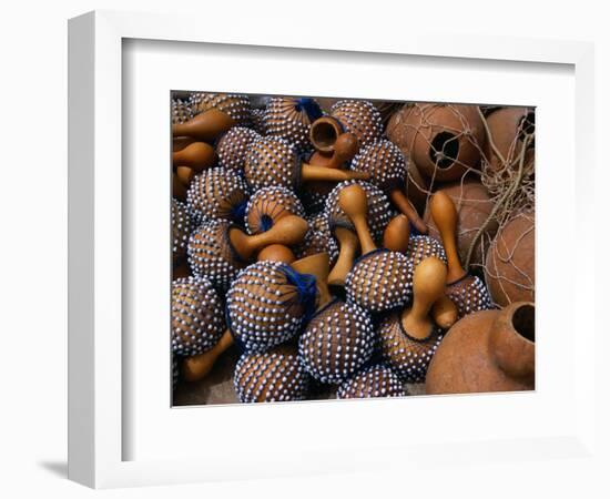 Maraccas at Arts Centre Market, Accra, Greater Accra, Ghana-Jane Sweeney-Framed Photographic Print