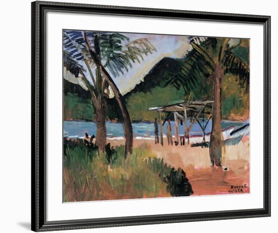 Maracus Village-Boscoe Holder-Framed Premium Giclee Print