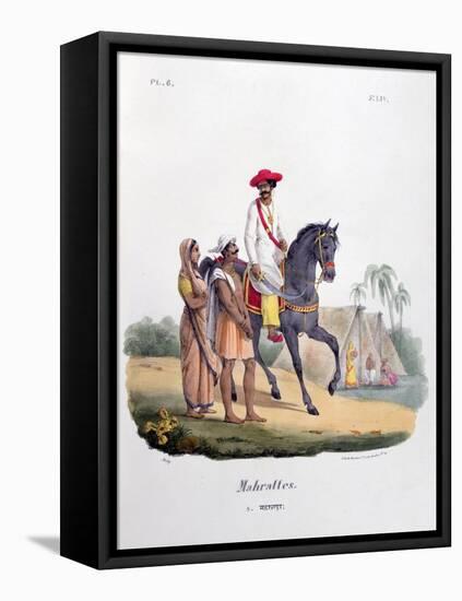 Marathas, 1828-Marlet et Cie-Framed Premier Image Canvas