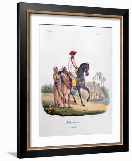 Marathas, 1828-Marlet et Cie-Framed Giclee Print