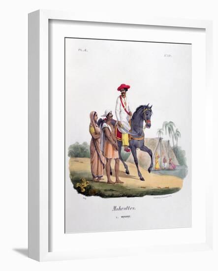 Marathas, 1828-Marlet et Cie-Framed Giclee Print