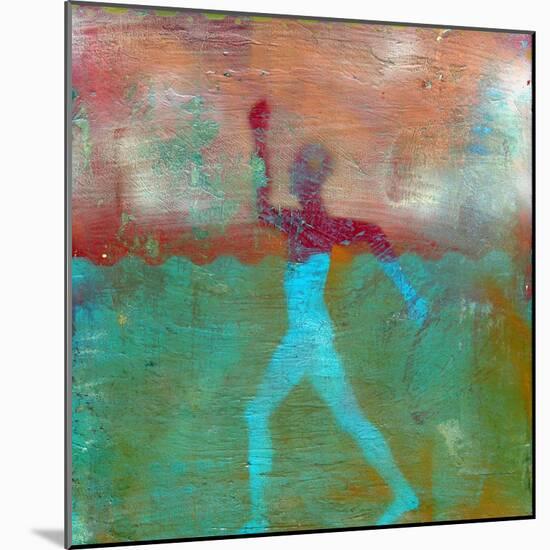 Marathon I Abstract-Ricki Mountain-Mounted Art Print