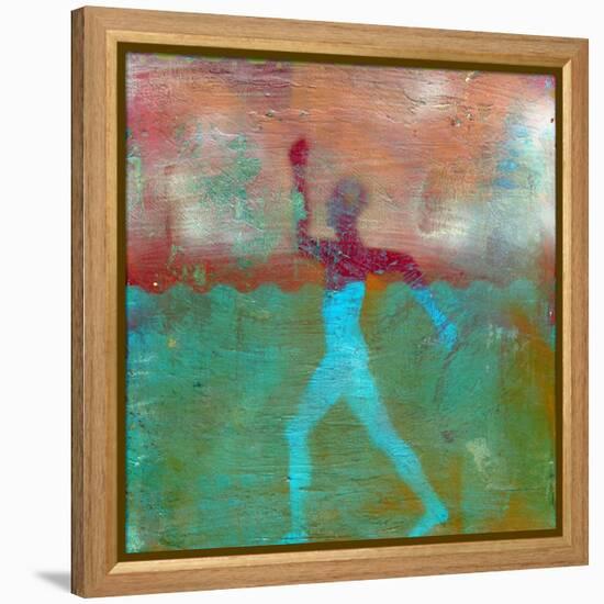 Marathon I Abstract-Ricki Mountain-Framed Stretched Canvas