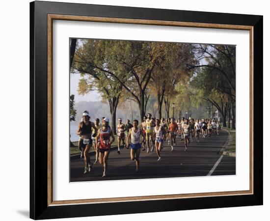 Marathon Race Minneapolis Minnesota, USA-null-Framed Photographic Print