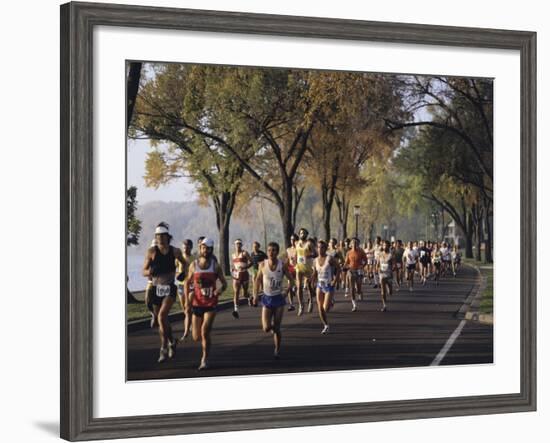 Marathon Race Minneapolis Minnesota, USA-null-Framed Photographic Print