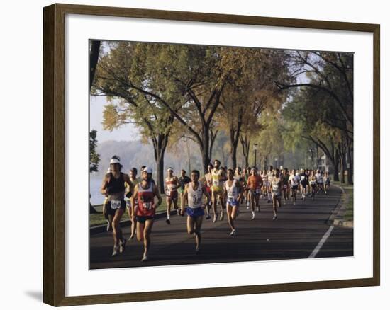 Marathon Race Minneapolis Minnesota, USA-null-Framed Photographic Print