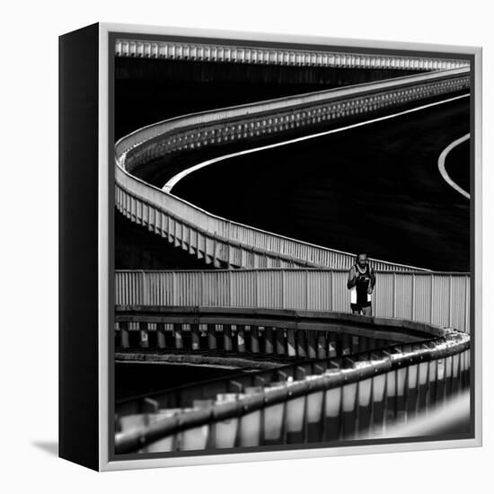 Marathoner.-Anna Niemiec-Framed Premier Image Canvas