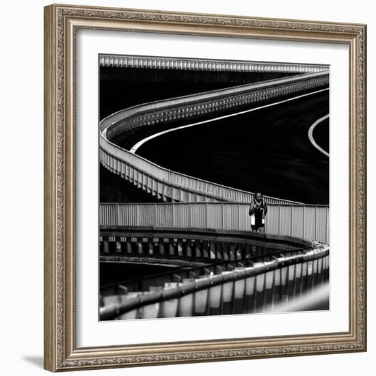 Marathoner.-Anna Niemiec-Framed Photographic Print