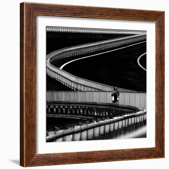 Marathoner.-Anna Niemiec-Framed Photographic Print