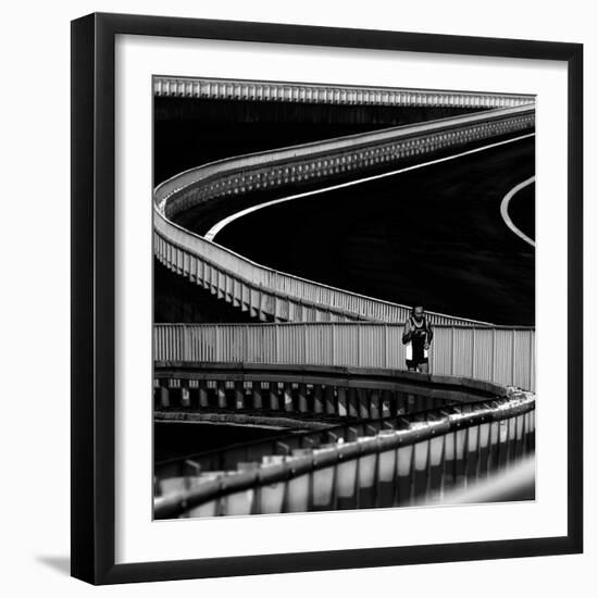 Marathoner.-Anna Niemiec-Framed Photographic Print