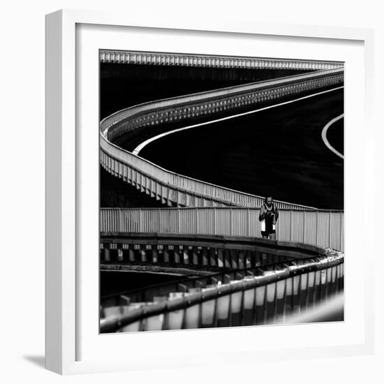 Marathoner.-Anna Niemiec-Framed Photographic Print