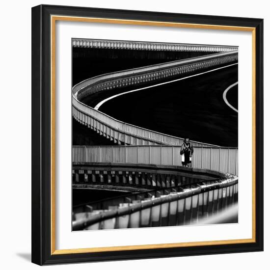 Marathoner.-Anna Niemiec-Framed Photographic Print