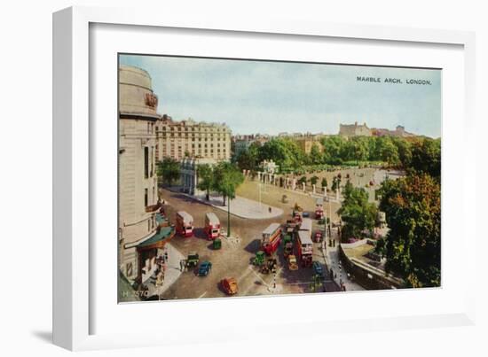 'Marble Arch, London', c1930-Unknown-Framed Giclee Print