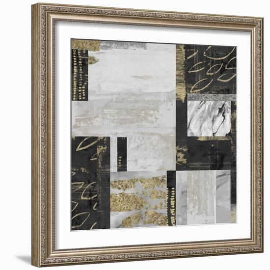 Marble Blocks-null-Framed Art Print