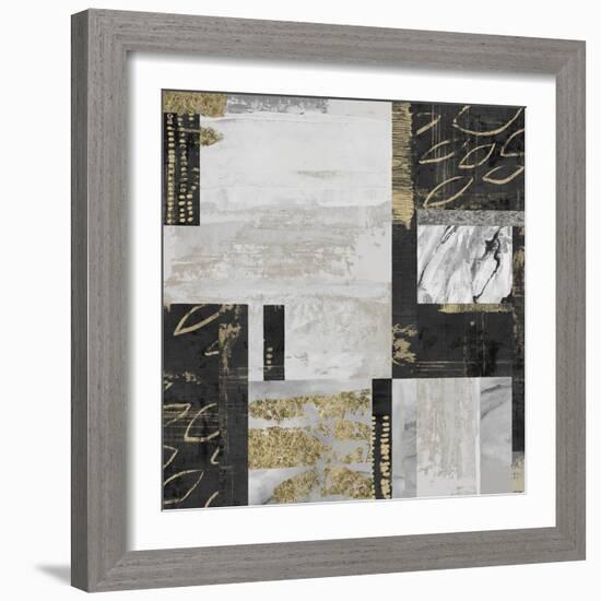 Marble Blocks-null-Framed Art Print