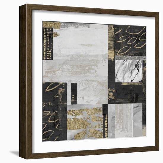 Marble Blocks-null-Framed Art Print