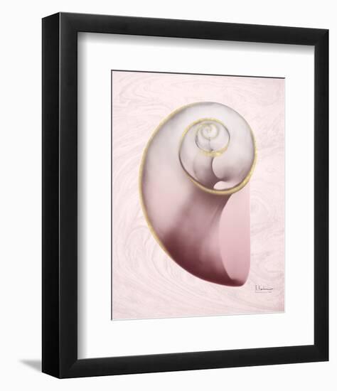 Marble Blush Snail 2-Albert Koetsier-Framed Photo