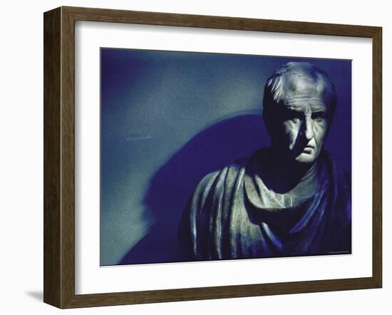 Marble Bust of Cicero-Gjon Mili-Framed Photographic Print