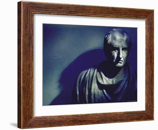 Marble Bust of Cicero-Gjon Mili-Framed Photographic Print