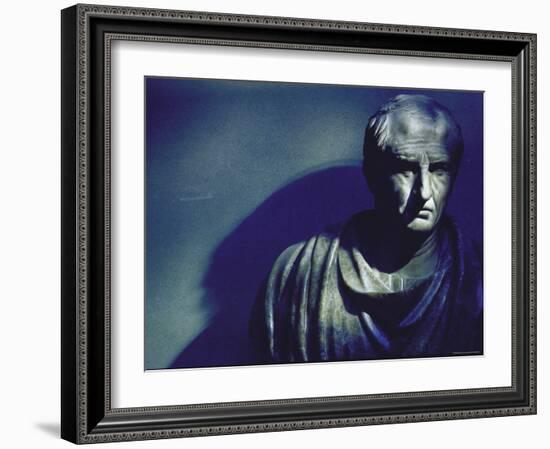 Marble Bust of Cicero-Gjon Mili-Framed Photographic Print