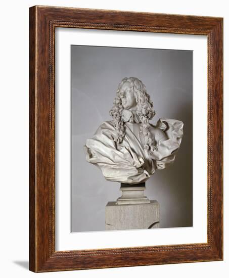 Marble Bust of Francesco I D'Este Duke of Modena-Gian Lorenzo Bernini-Framed Giclee Print