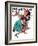 "Marble Champion" or "Marbles Champ" Saturday Evening Post Cover, September 2,1939-Norman Rockwell-Framed Premium Giclee Print