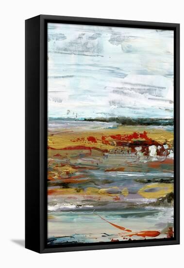 Marble Coast I-Lila Bramma-Framed Stretched Canvas