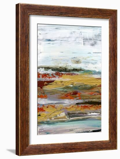 Marble Coast II-Lila Bramma-Framed Art Print