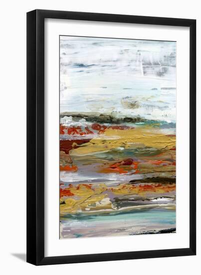 Marble Coast II-Lila Bramma-Framed Art Print