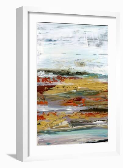 Marble Coast II-Lila Bramma-Framed Art Print