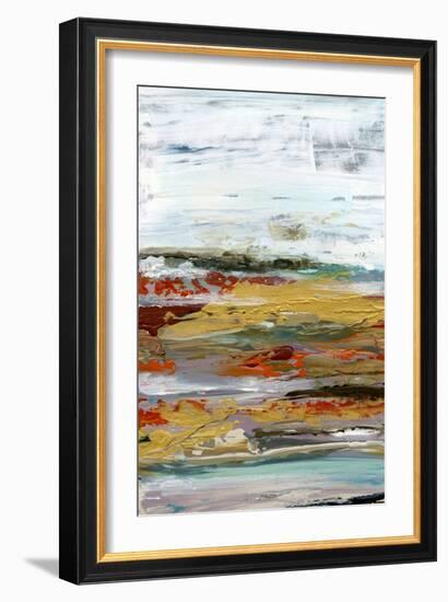 Marble Coast II-Lila Bramma-Framed Art Print