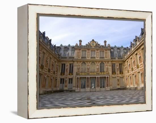 Marble Courtyard, Versailles, France-Lisa S. Engelbrecht-Framed Premier Image Canvas