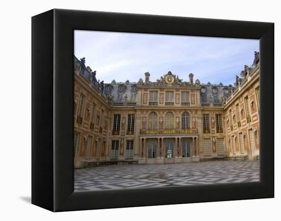 Marble Courtyard, Versailles, France-Lisa S. Engelbrecht-Framed Premier Image Canvas
