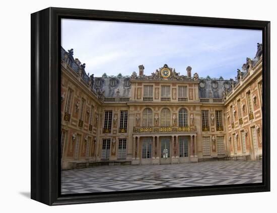 Marble Courtyard, Versailles, France-Lisa S. Engelbrecht-Framed Premier Image Canvas